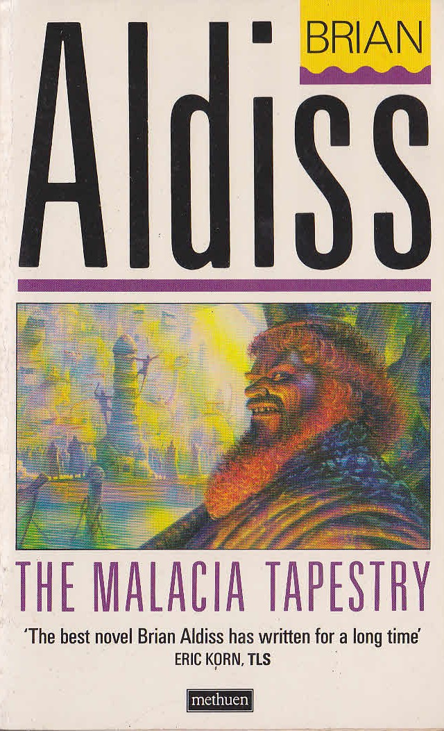 Brian Aldiss  THE MALACIA TAPESTRY front book cover image