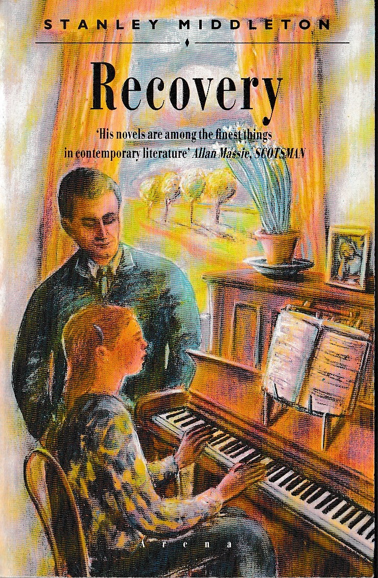 Stanley Middleton  RECOVERY front book cover image