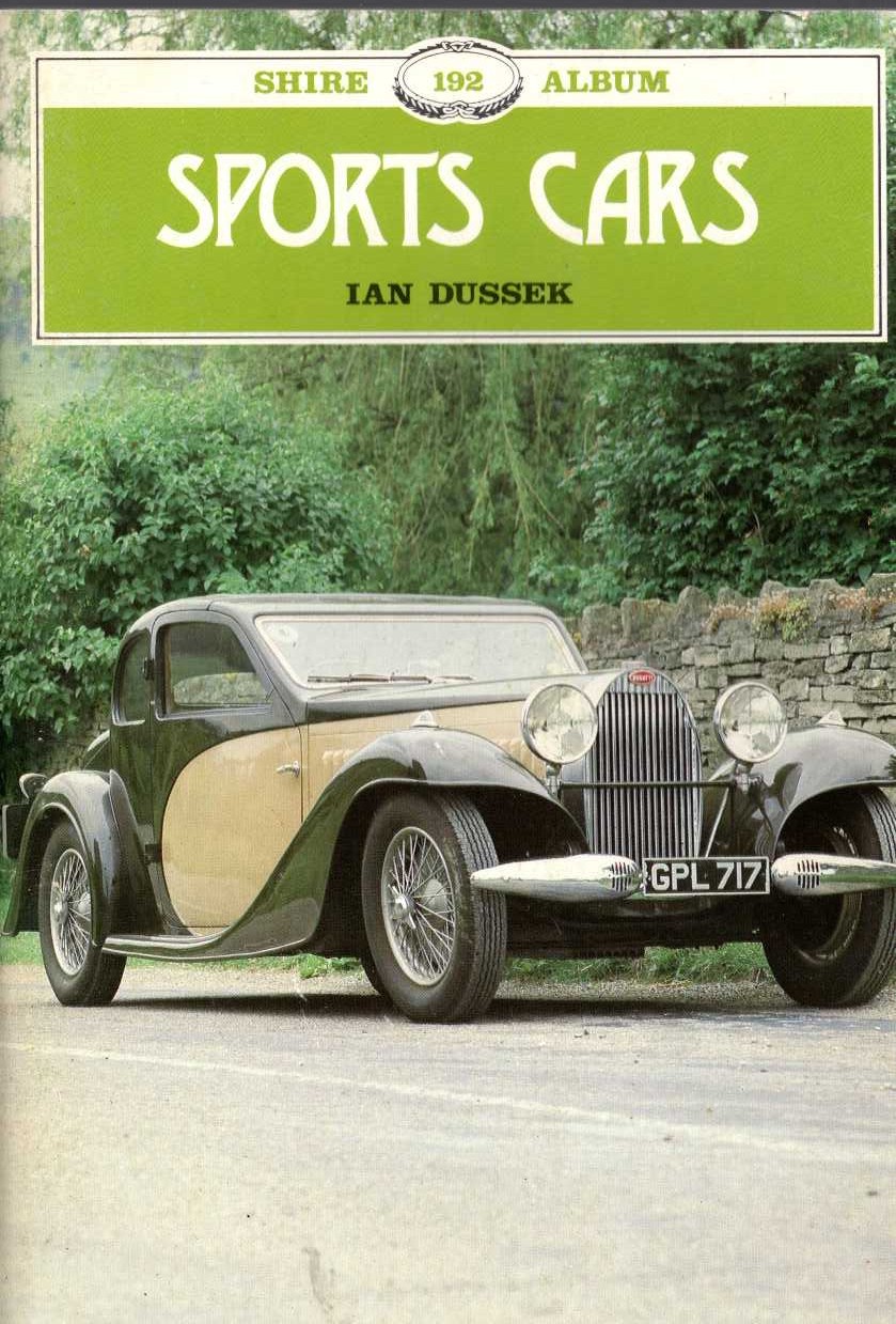 SPORTS CARS by Ian Dussek front book cover image