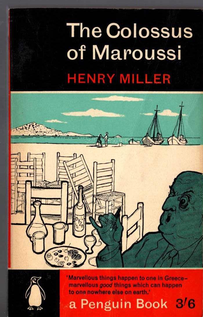 Henry Miller  THE COLOSSUS OF MAROUSSI front book cover image