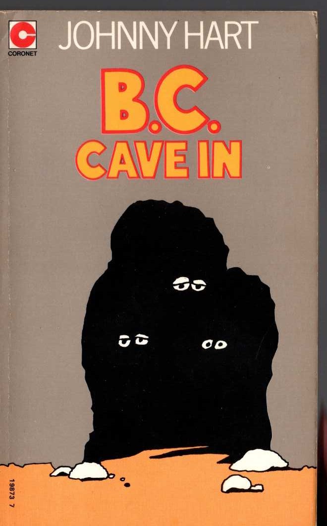Johnny Hart  B.C. CAVE IN front book cover image