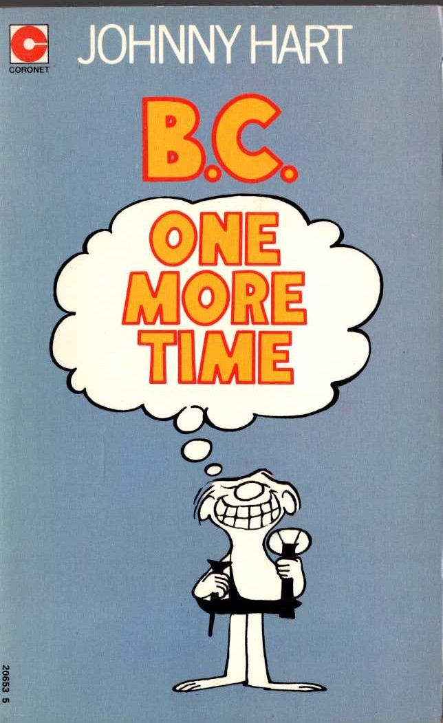 Johnny Hart  B.C. ONE MORE TIME front book cover image