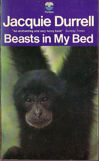 Jacquie Durrell  BEASTS IN MY BED front book cover image