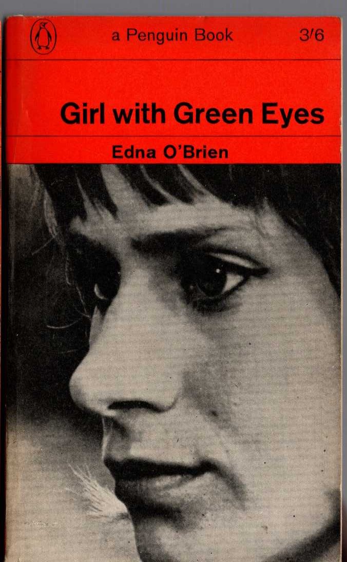 Edna O'Brien  GIRL WITH GREEN EYES front book cover image