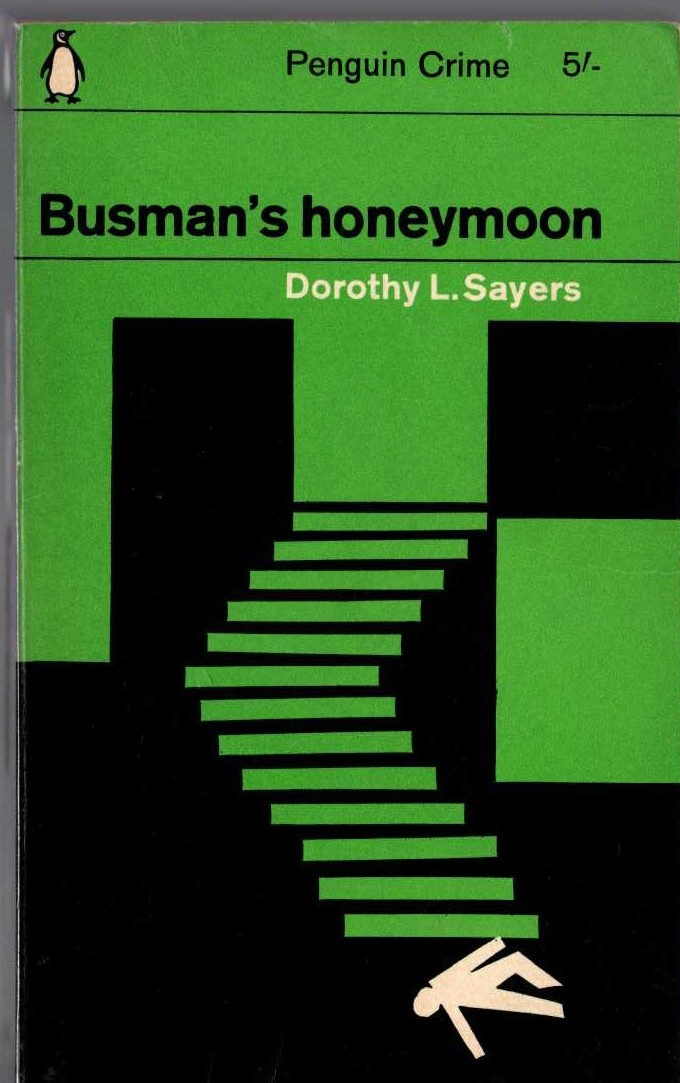 Dorothy L. Sayers  BUSMAN'S HONEYMOON front book cover image