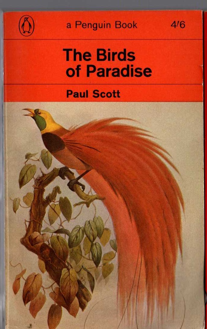 Paul Scott  THE BIRDS OF PARADISE front book cover image