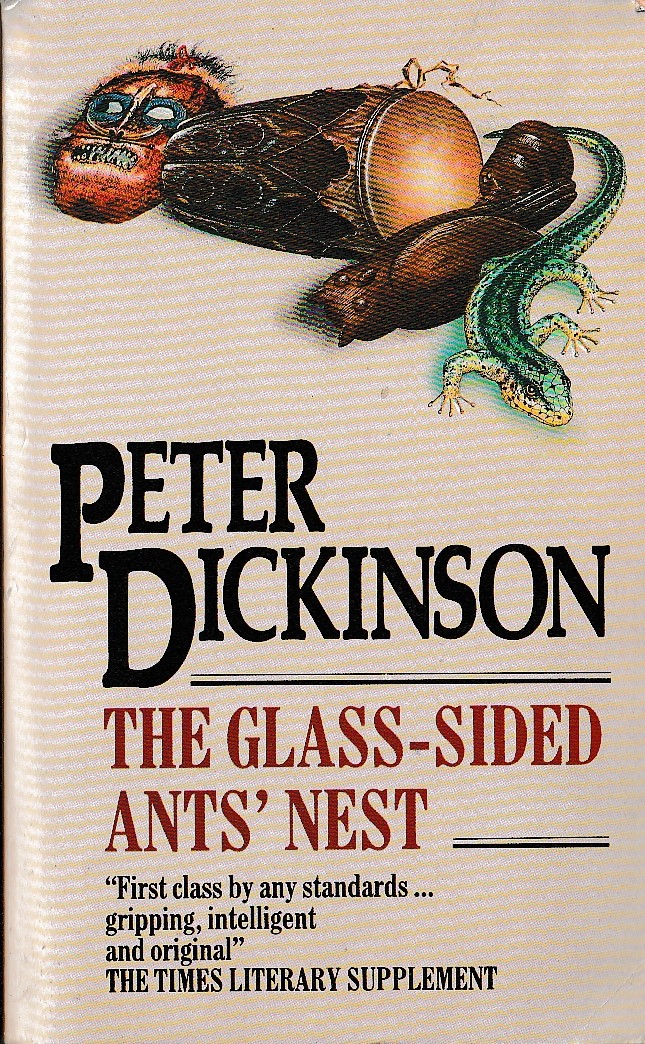 Peter Dickinson  THE GLASS-SIDED ANTS' NEST front book cover image
