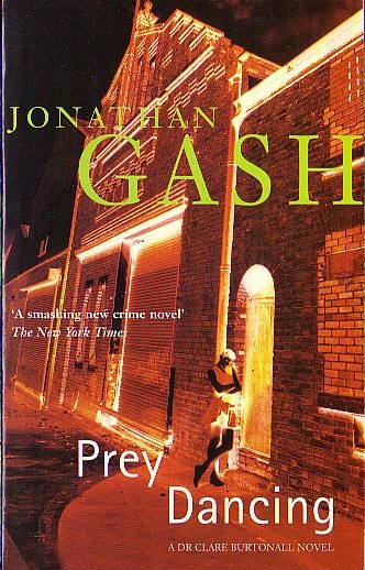 Jonathan Gash  PREY DANCING front book cover image