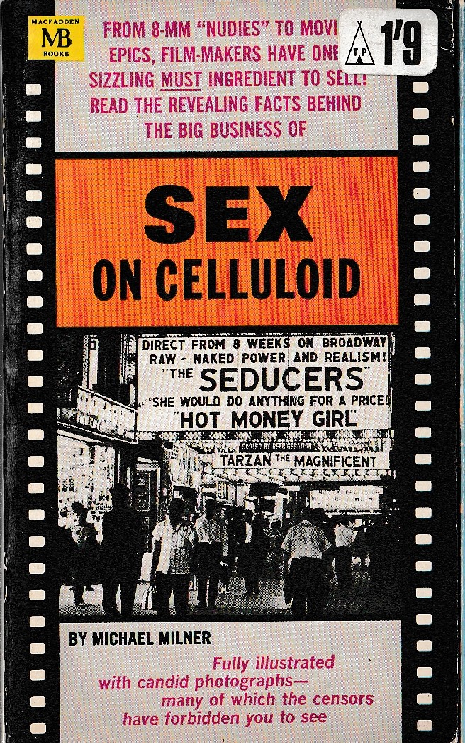 \ SEX ON CELLUOID Michael Milner front book cover image