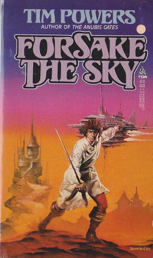 Tim Powers  FORSAKE THE SKY front book cover image