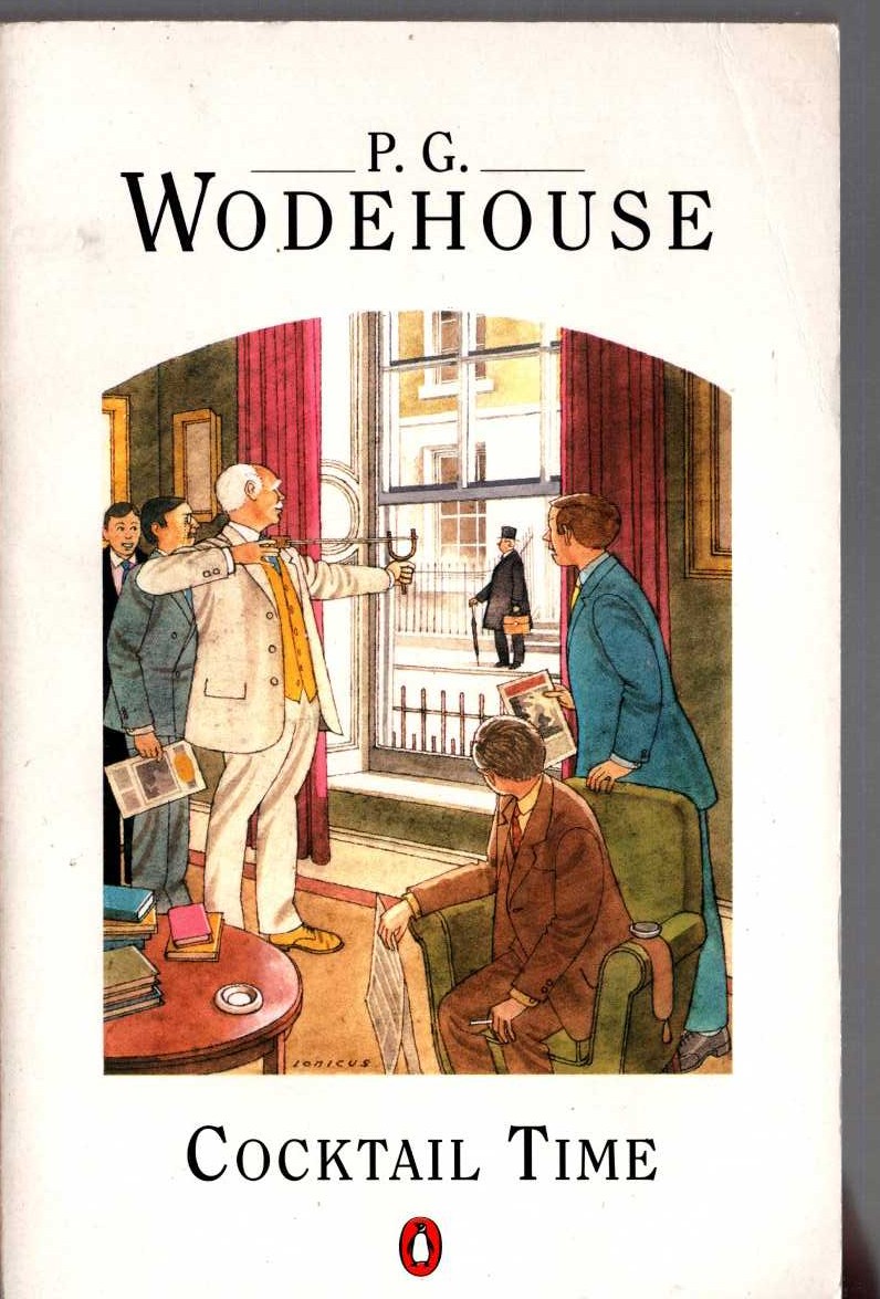 P.G. Wodehouse  COCKTAIL TIME front book cover image