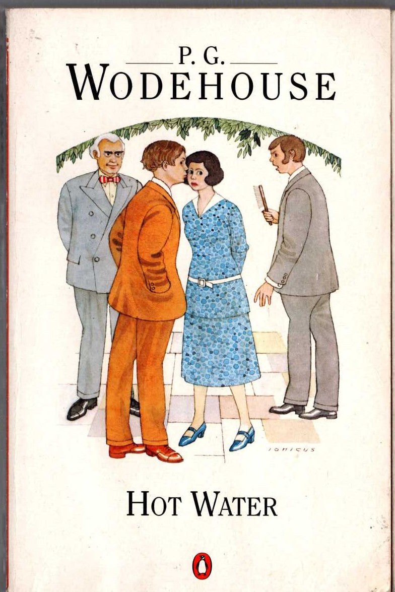 P.G. Wodehouse  HOT WATER front book cover image