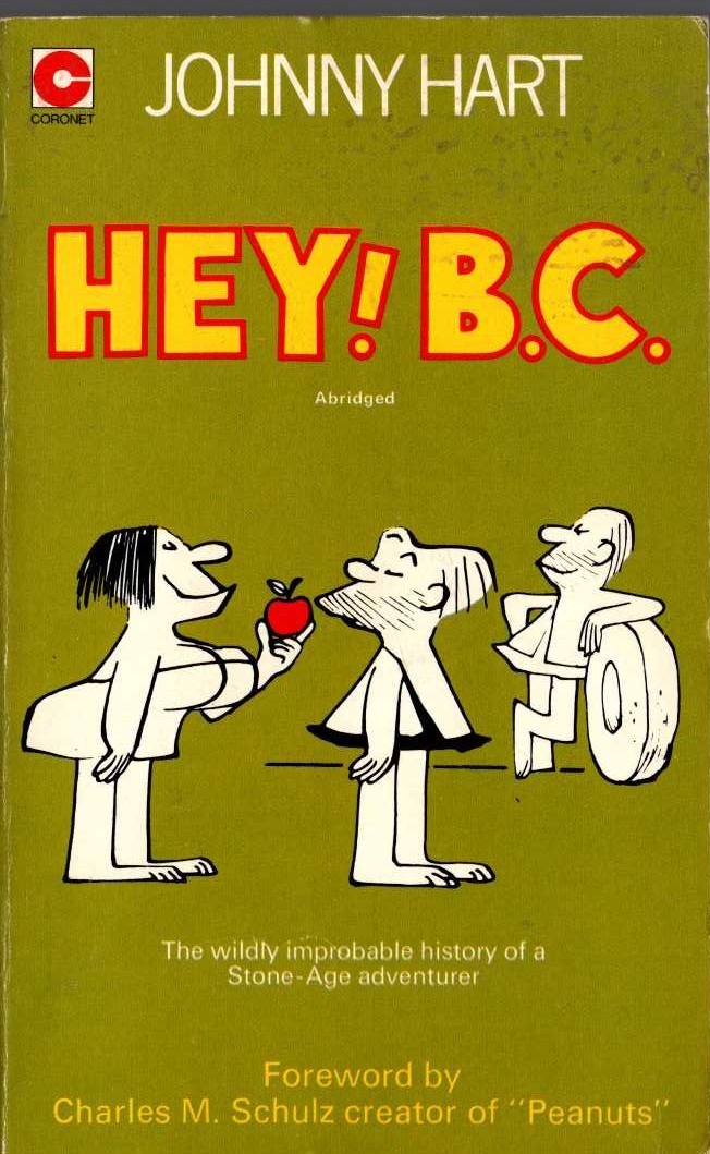 Johnny Hart  HEY! B.C. front book cover image