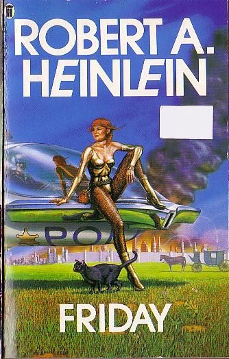 Robert A. Heinlein  FRIDAY front book cover image