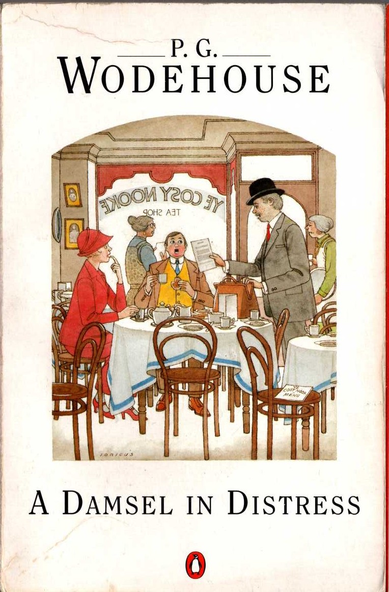 P.G. Wodehouse  A DAMSEL IN DISTRESS front book cover image