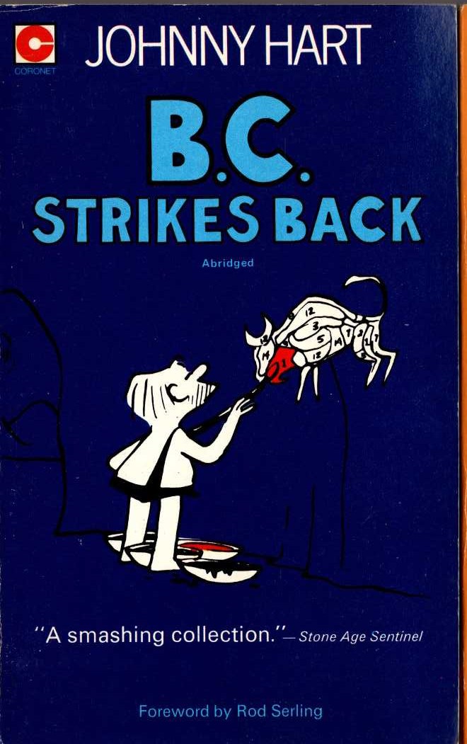 Johnny Hart  B.C. STRIKES BACK front book cover image