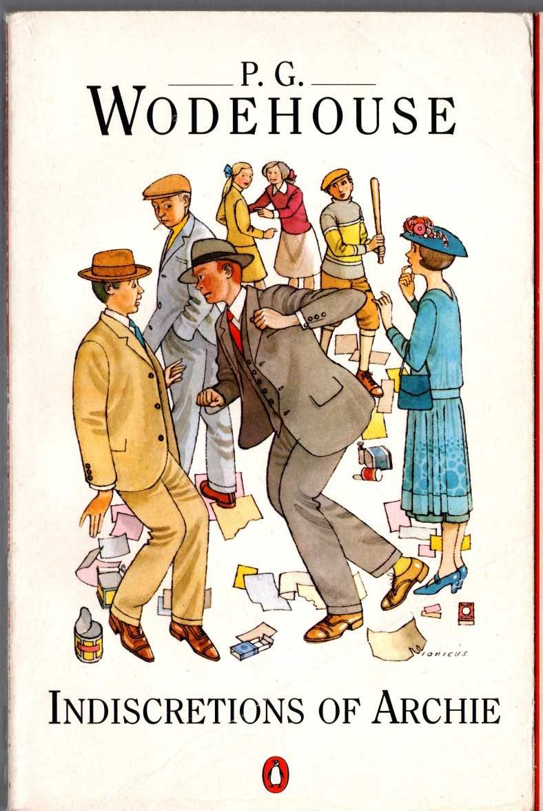 P.G. Wodehouse  INDISCRETIONS OF ARCHIE front book cover image