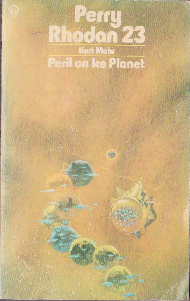 Kurt Mahr  #23 PERIL ON ICE PLANET front book cover image