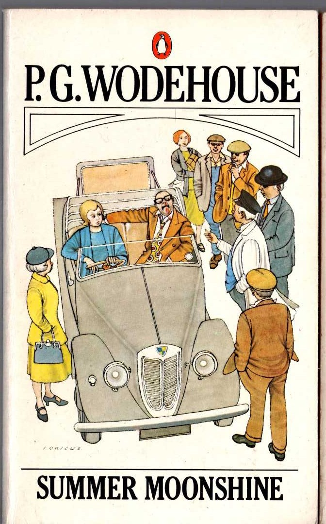 P.G. Wodehouse  SUMMER MOONSHINE front book cover image