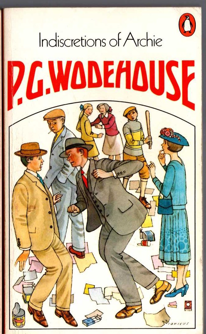 P.G. Wodehouse  INDISCRETIONS OF ARCHIE front book cover image