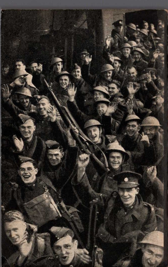 J.L. Hodson  SOMEWHERE IN FRANCE. My Diary with the B.E.F. magnified rear book cover image