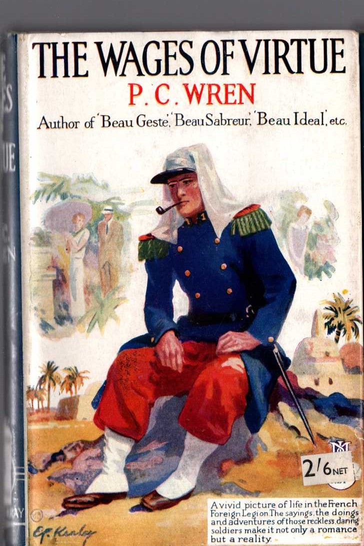THE WAGES OF VIRTUE front book cover image