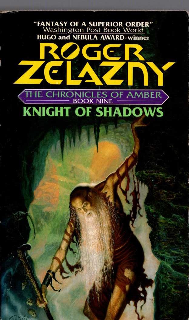 Roger Zelazny  KNIGHT OF SHADOWS front book cover image