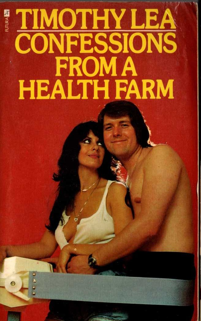 Timothy Lea  CONFESSIONS FROM A HEALTH FARM front book cover image