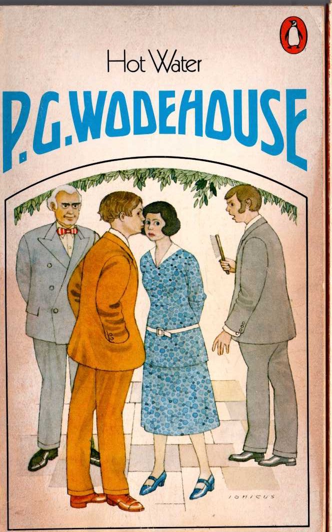 P.G. Wodehouse  HOT WATER front book cover image
