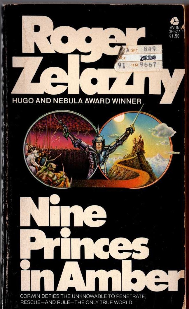 Roger Zelazny  PRINCES IN AMBER front book cover image