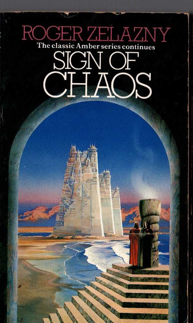 Roger Zelazny  SIGN OF CHAOS front book cover image