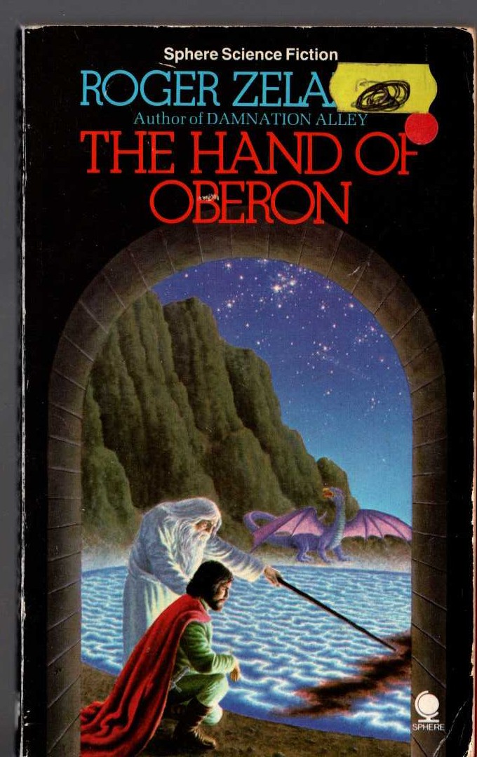 Roger Zelazny  THE HAND OF OBERON front book cover image