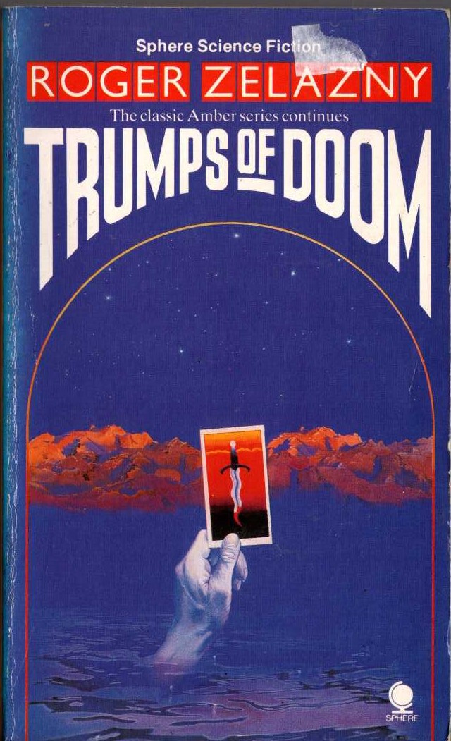 Roger Zelazny  TRUMPS OF DOOM front book cover image