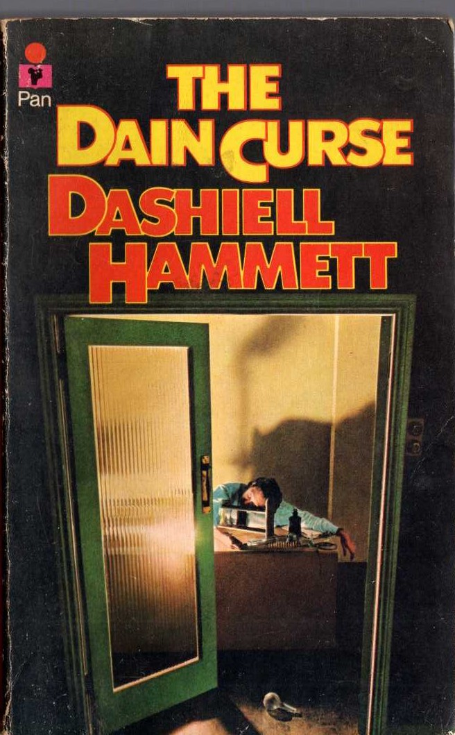 Dashiell Hammett  THE DAIN CURSE front book cover image