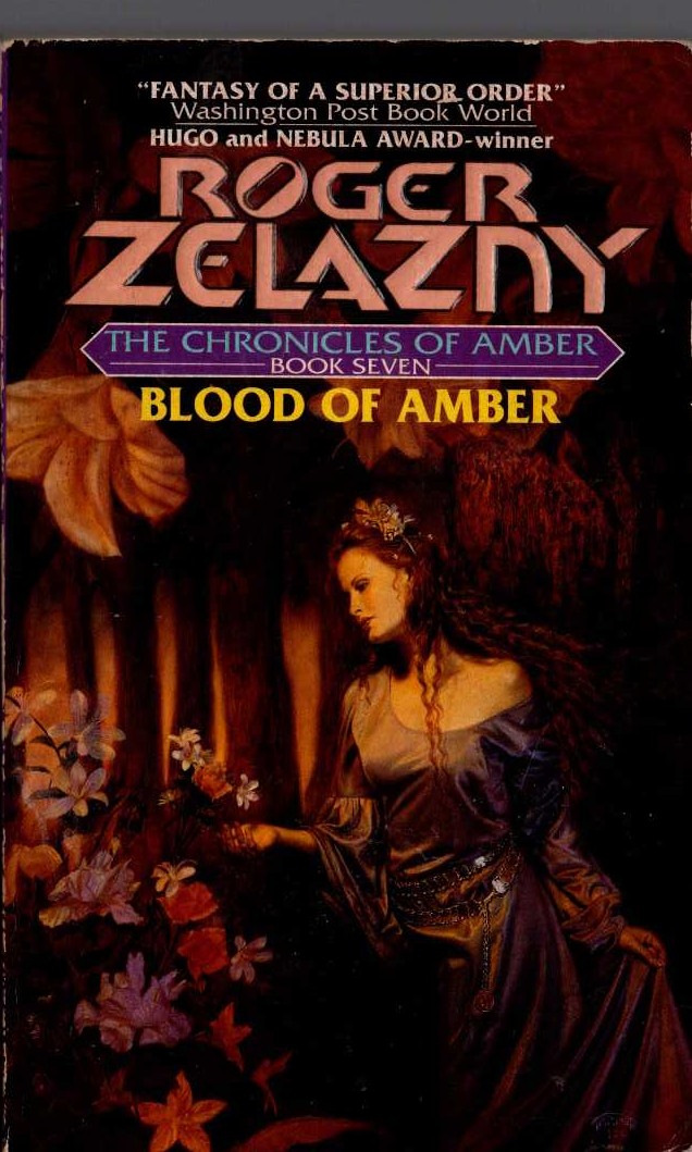 Roger Zelazny  BLOOD OF AMBER front book cover image