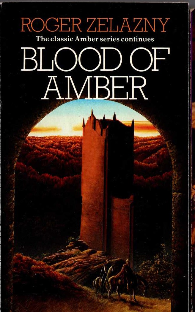 Roger Zelazny  BLOOD OF AMBER front book cover image