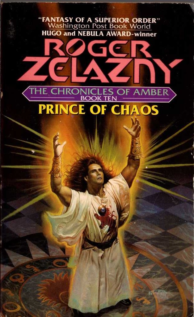 Roger Zelazny  PRINCE OF CHAOS front book cover image