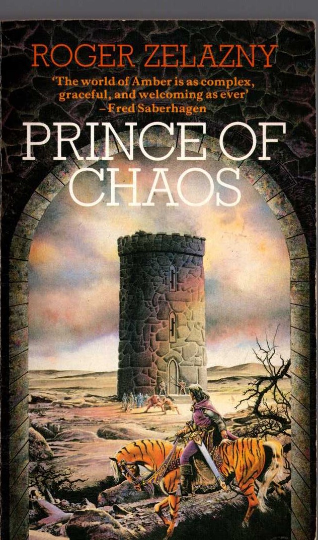 Roger Zelazny  PRINCE OF CHAOS front book cover image