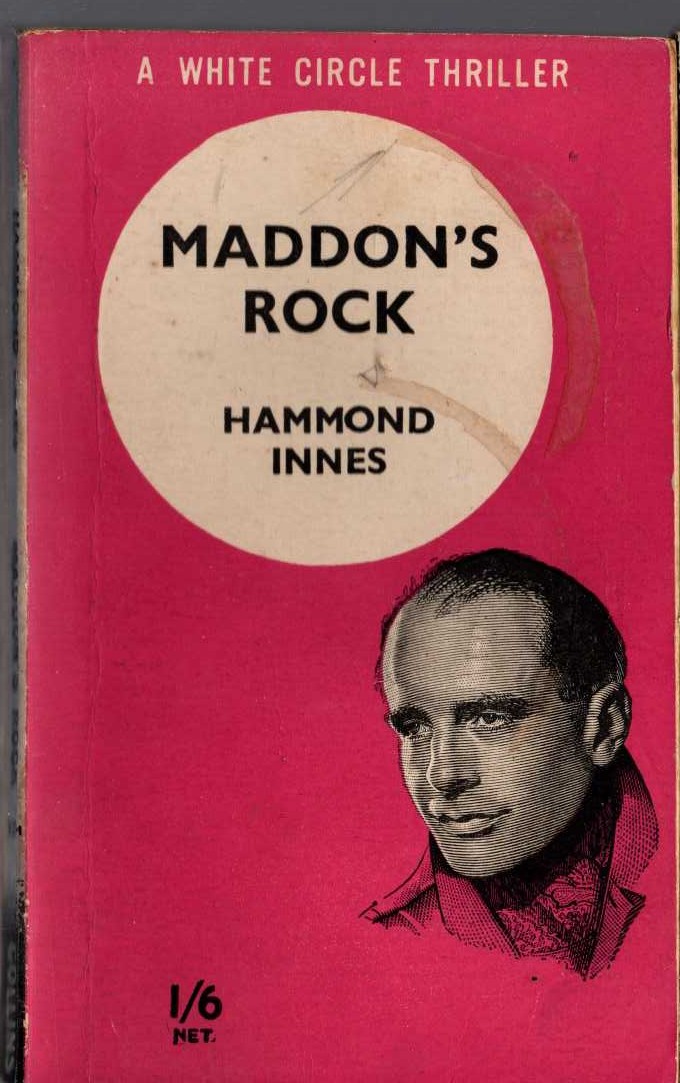 Hammond Innes  MADDOCK'S ROCK front book cover image