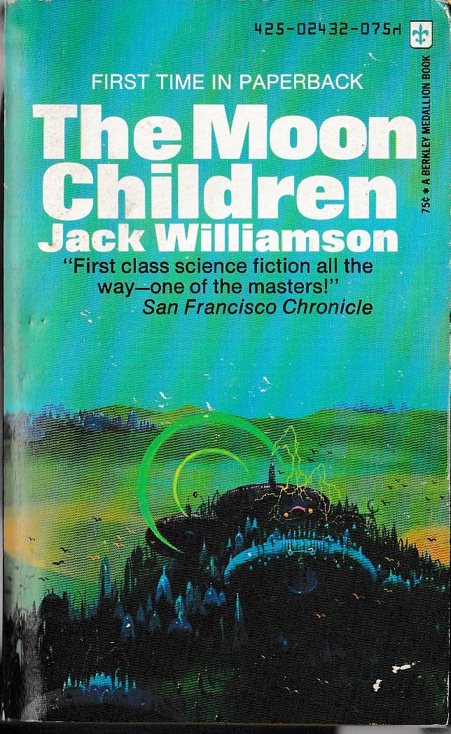 Jack Williamson  THE MOON CHILDREN front book cover image