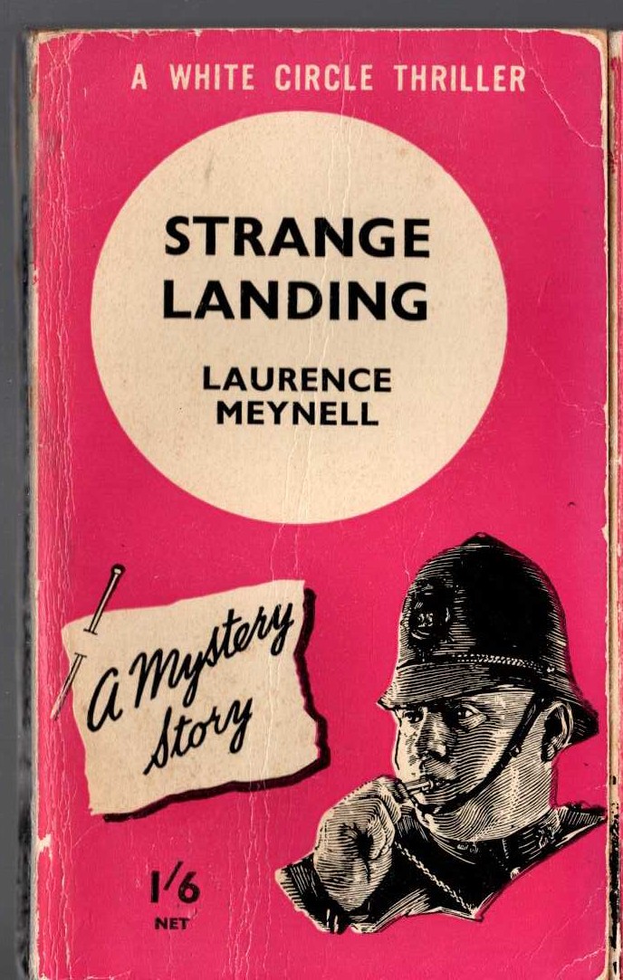 Laurence Meynell  STRANGE LANDING front book cover image