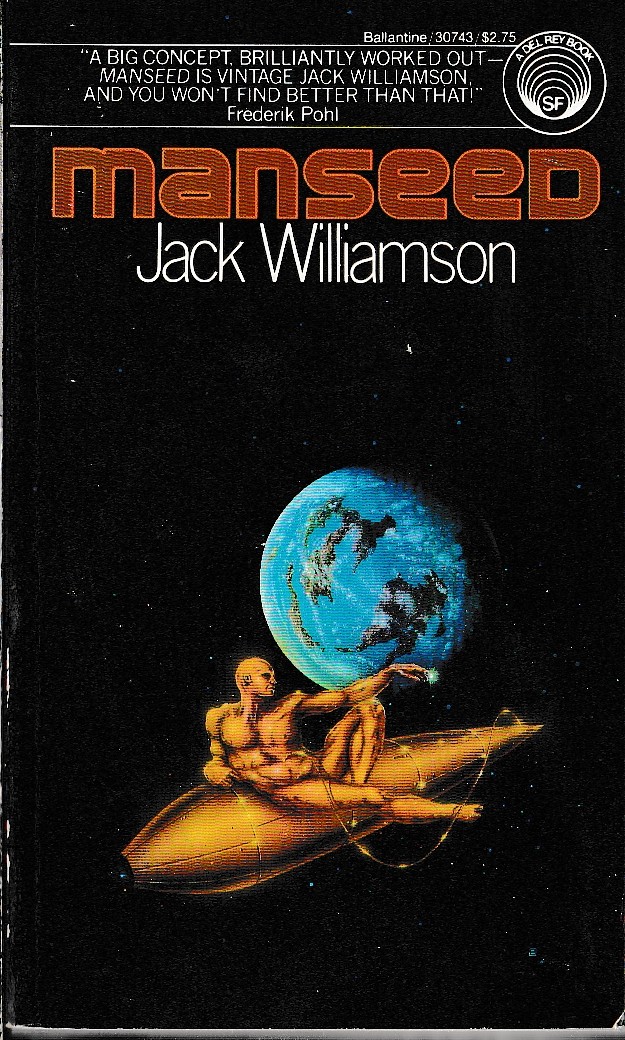 Jack Williamson  MANSEED front book cover image