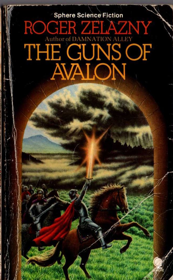 Roger Zelazny  THE GUNS OF AVALON front book cover image