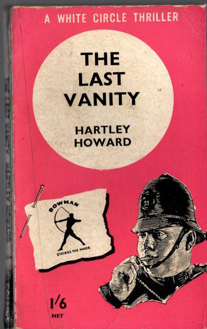 Hartley Howard  THE LAST VANITY front book cover image