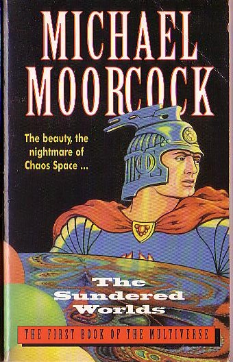 Michael Moorcock  THE SUNDERED WORLDS front book cover image