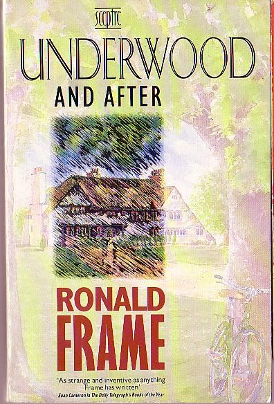 Ronald Frame  UNDERWOOD AND AFTER front book cover image