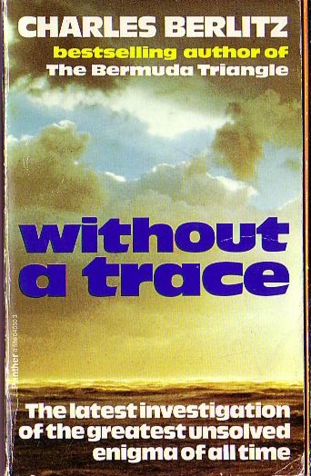 Charles Berlitz  WITHOUT A TRACE (Bermuda Triangle) front book cover image