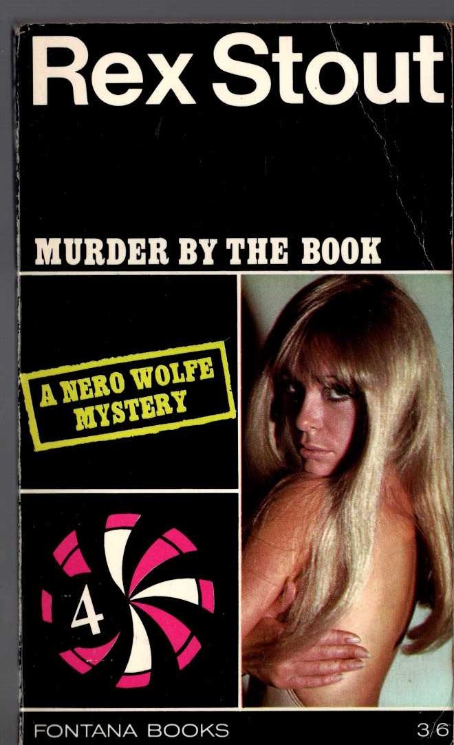 Rex Stout  MURDER BY THE BOOK front book cover image