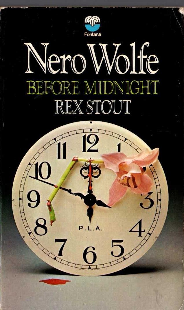 Rex Stout  BEFORE MIDNIGHT front book cover image