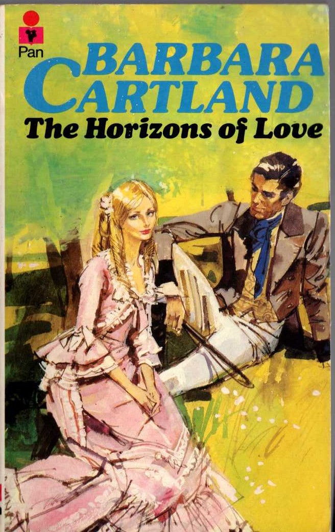 Barbara Cartland  THE HORIZONS OF LOVE front book cover image